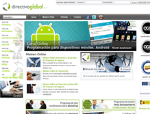 Tablet Screenshot of directivoglobal.com